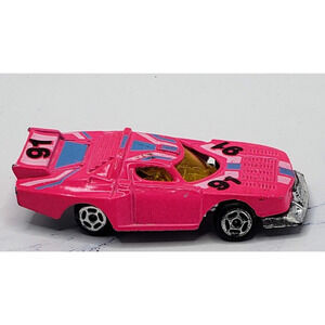 Vintage 90085 Pink Blue 91 Vehicle Car Toy for Kids Made In China